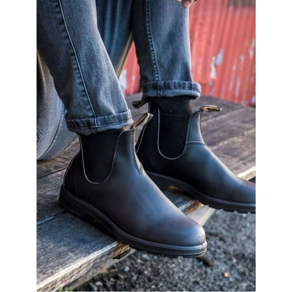 Blundstone 558 Black Leather Chelsea Boots – 7 AUS / US 10 Women’s